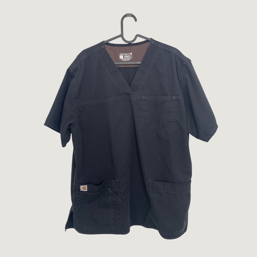 Carhartt Scrub Top Classic Fit Black Large